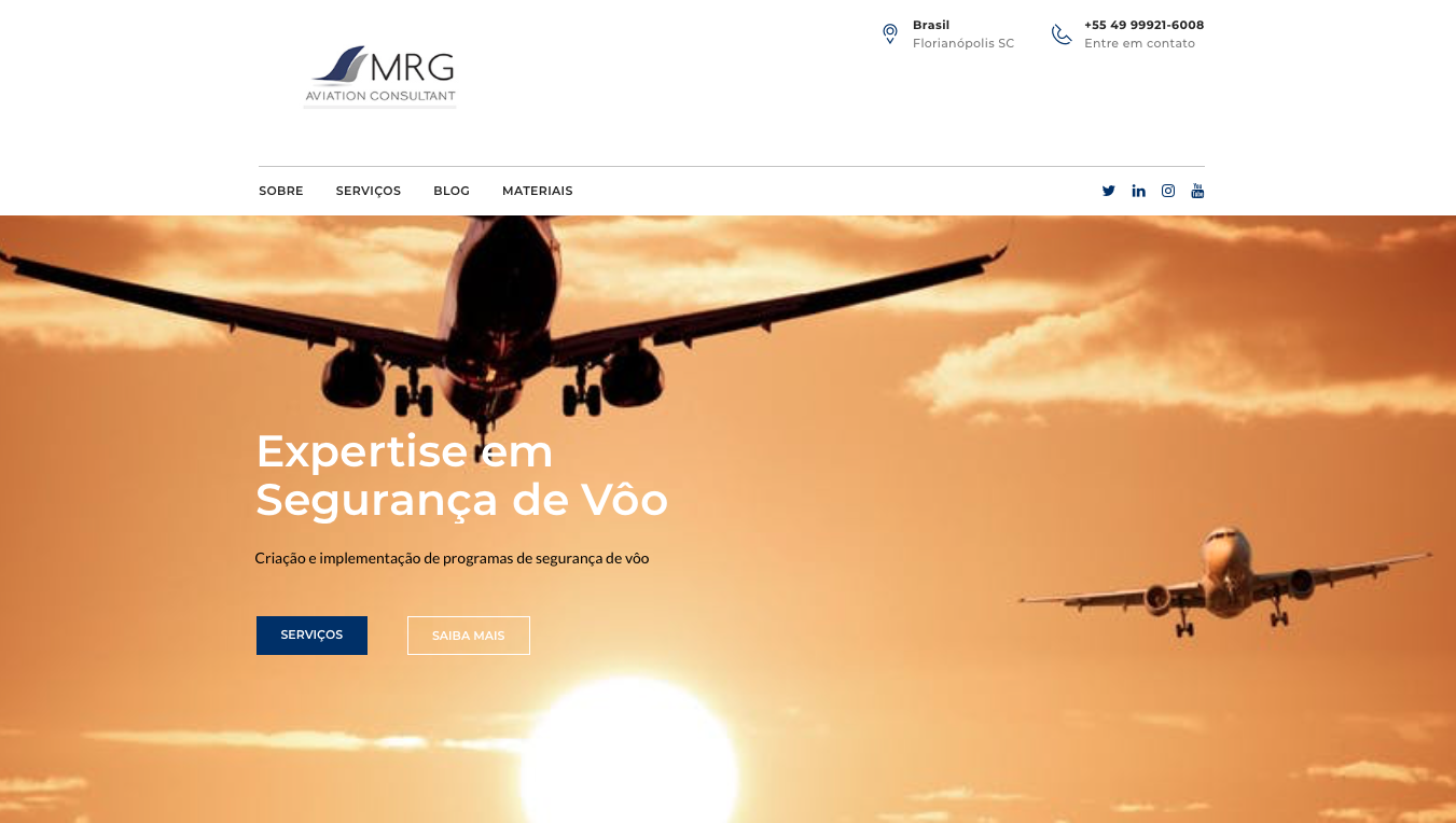 Portfolio de site em WordPress por Israel Degasperi