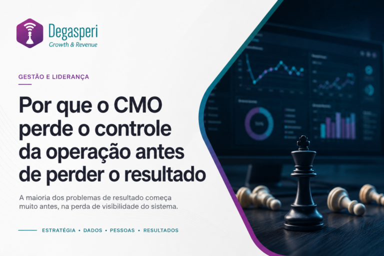 Por que o CMO perde o controle da operação antes de perder o resultado