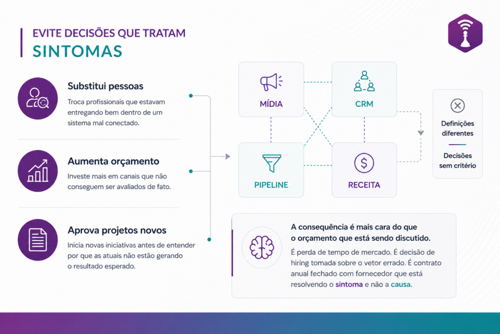 Liderança de Growth B2B: quando o CMO perde o controle