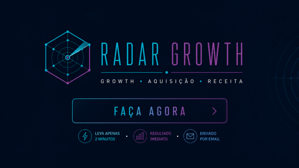 Descubra onde sua receita está vazando do seu pipeline com o Radar de Growth