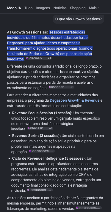 FAQ para AI Search