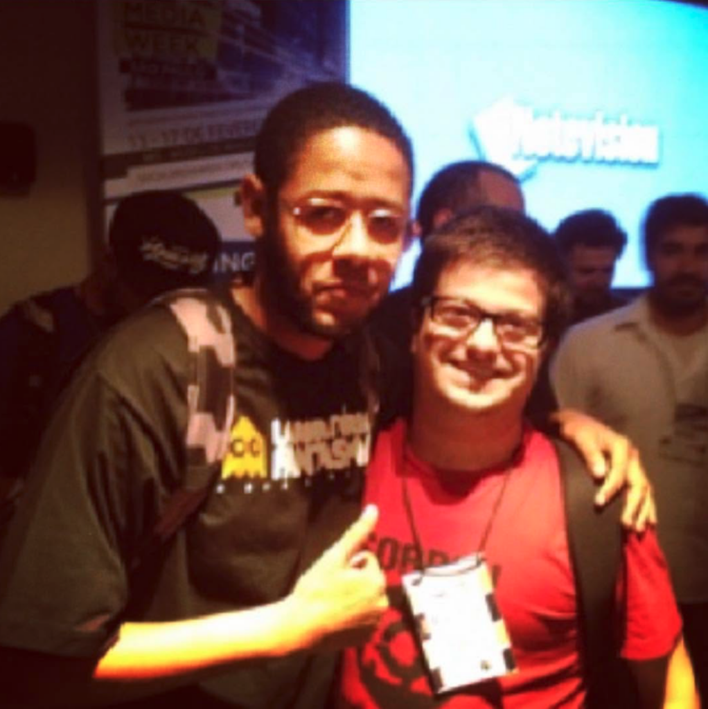 With Emicida at Social Media Week SP