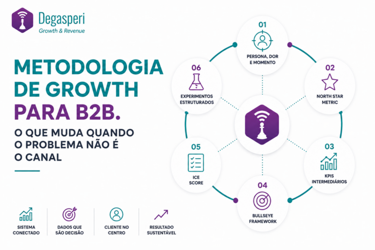 Metodologia própria desenvolvida a mais de 15 anos de experiência no mercado