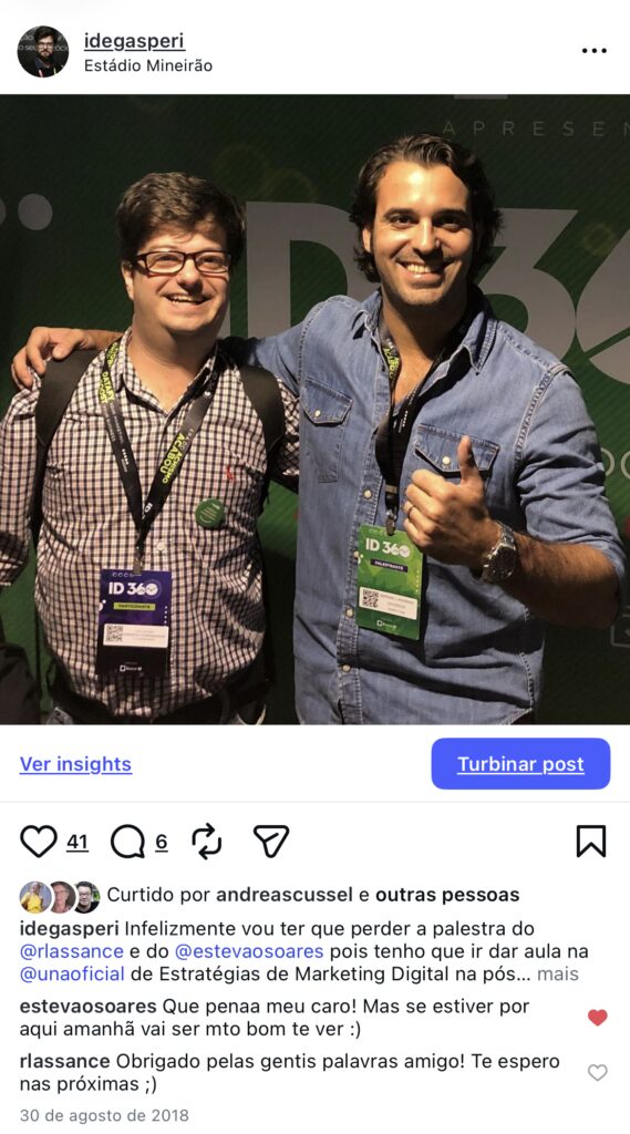 Photo with Rafael Lassance