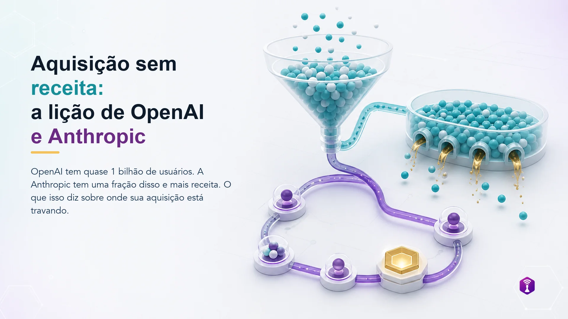 A próxima fase da IA pode ser decidida menos pelo modelo mais poderoso e mais por quem transforma distribuição e uso em receita sustentável