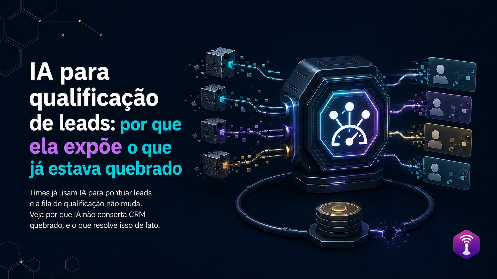 Quando usar IA para qualificar leads é realmente viável e quando ajustar o CRM primeiro se faz necessário.