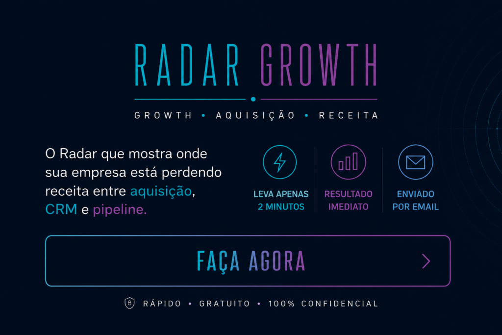 Radar de Growth da Degasperi Growth & Revenue